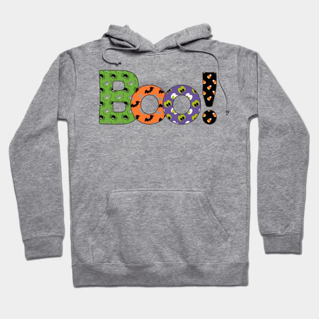 Boo! Halloween Hoodie by PeppermintClover